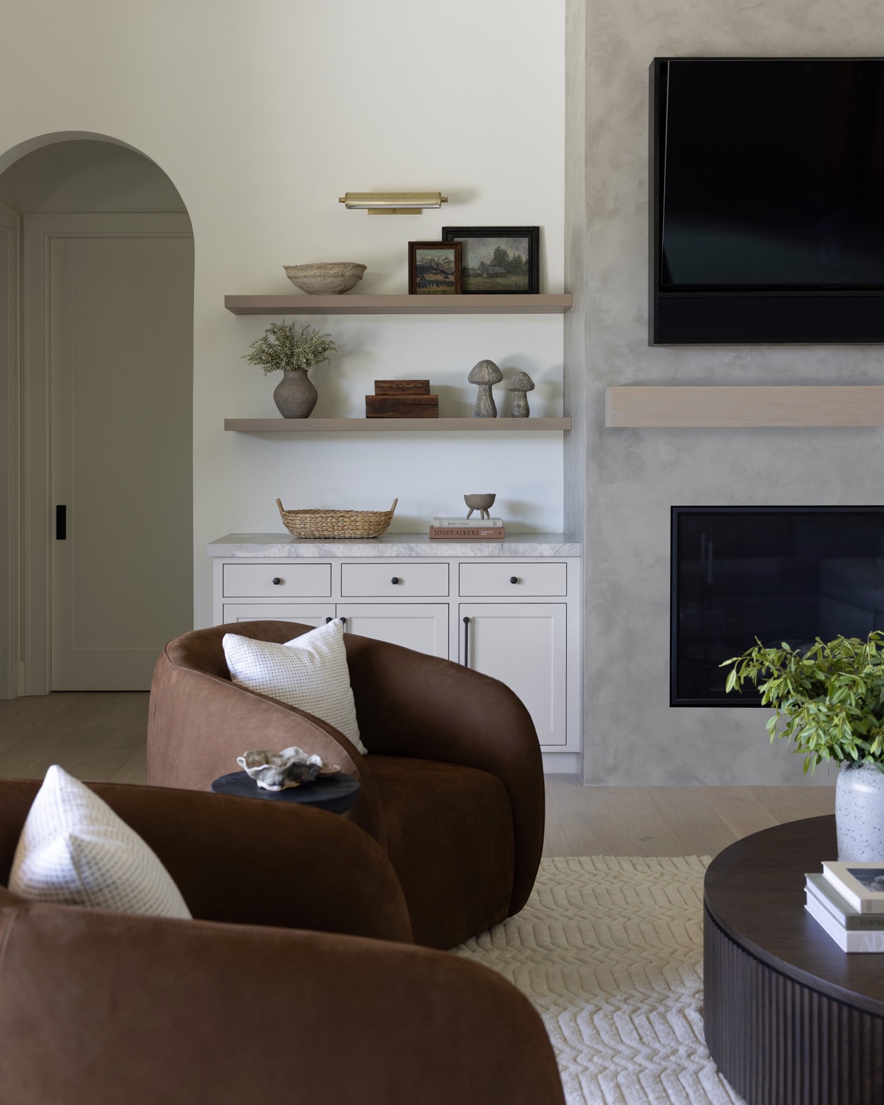 The Canopy Residence, living space detail.