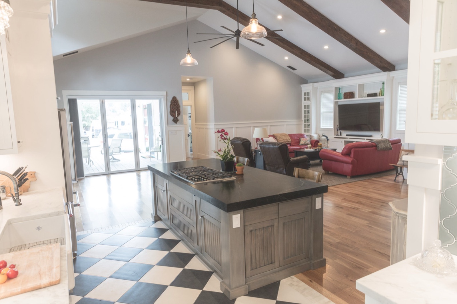 The Hacienda Residence, living room