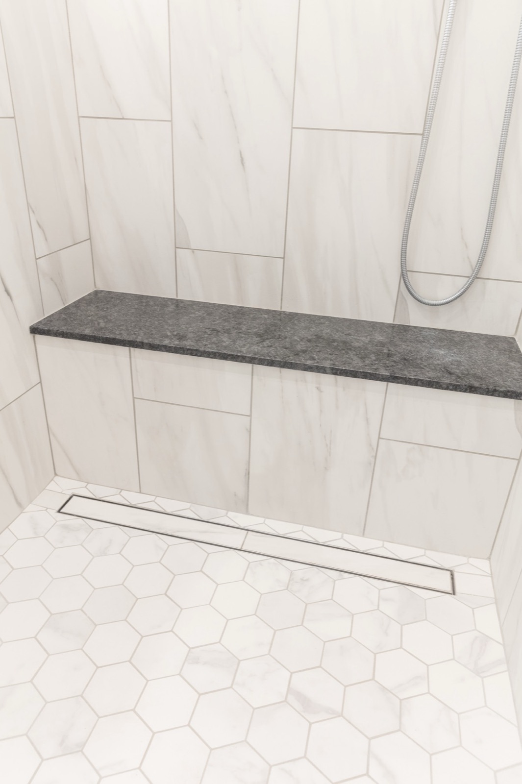 The Hacienda Residence, tiled bathroom floor